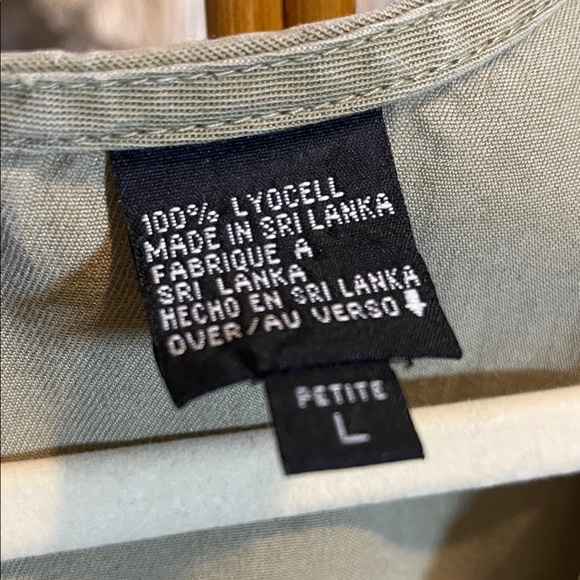 Liz Claiborne Olive Sleeveless Maxi Dress - Picture 2 of 7